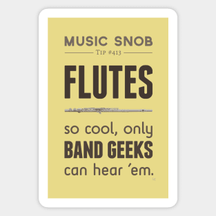 MORE Flutes Sticker